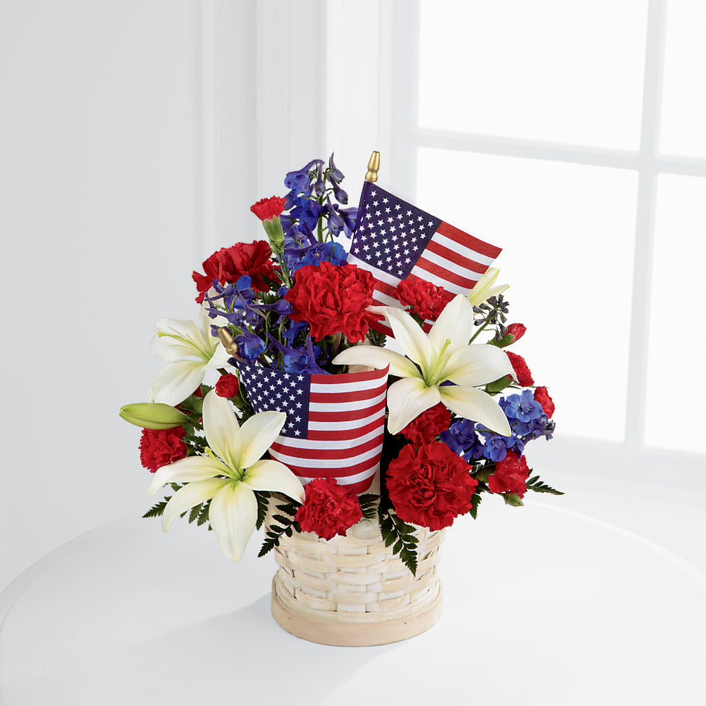 American Glory Bouquet – Simply Flowers, Los Angeles CA