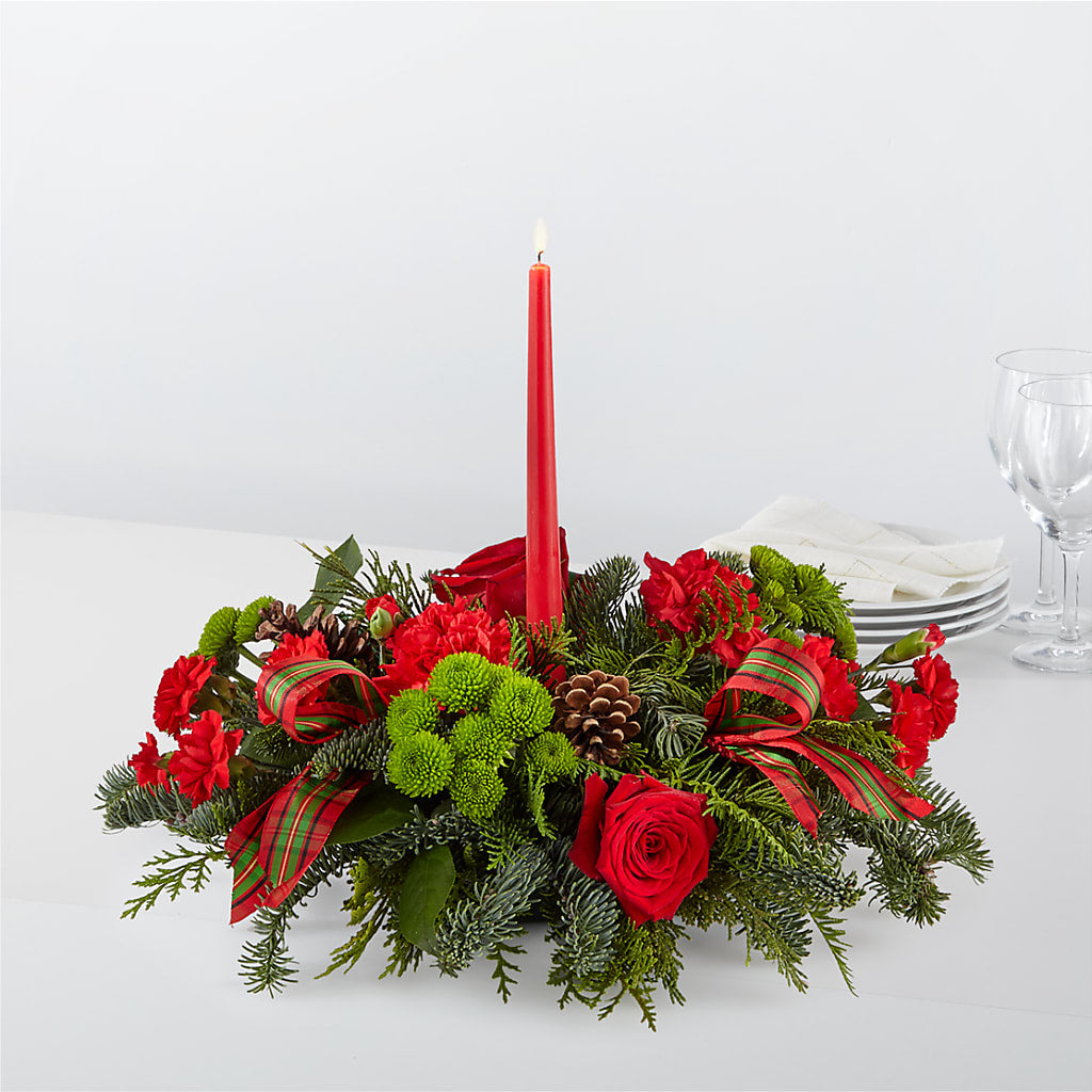 By the Candlelight Centerpiece – Simply Flowers, Los Angeles CA