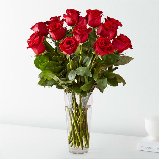 Long Stem Red Rose Bouquet – Simply Flowers, Los Angeles CA