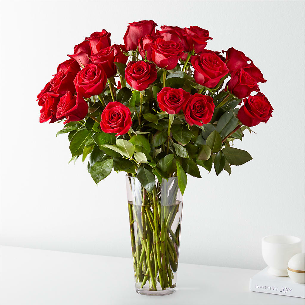 Long Stem Red Rose Bouquet – Simply Flowers, Los Angeles CA