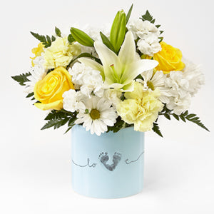 The FTD® Tiny Miracle™ New Baby Boy Bouquet