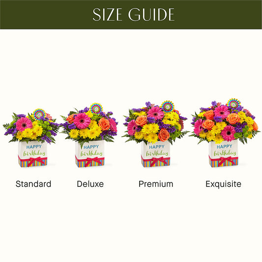 Birthday Brights Bouquet – Simply Flowers, Los Angeles CA