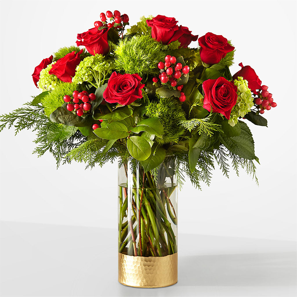 Plaid Throw Bouquet – Simply Flowers, Los Angeles CA