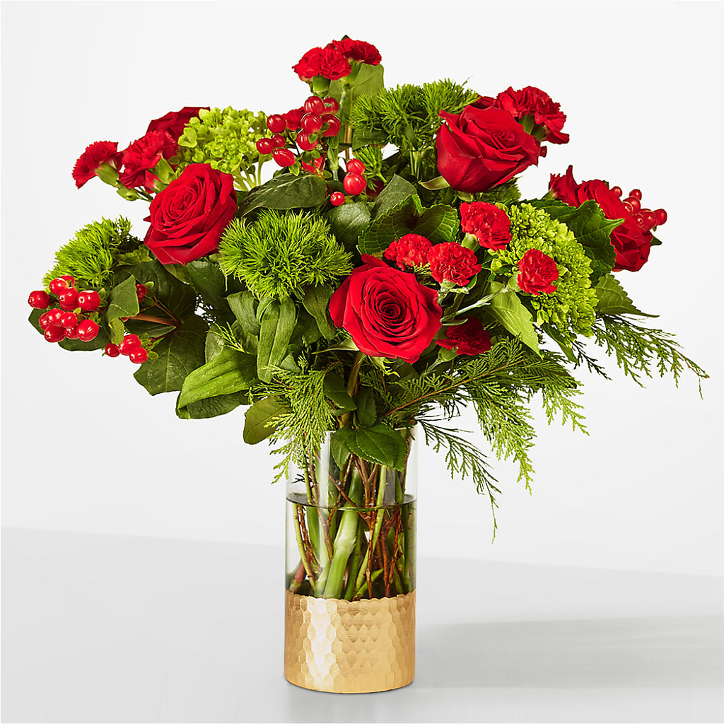 Plaid Throw Bouquet – Simply Flowers, Los Angeles CA