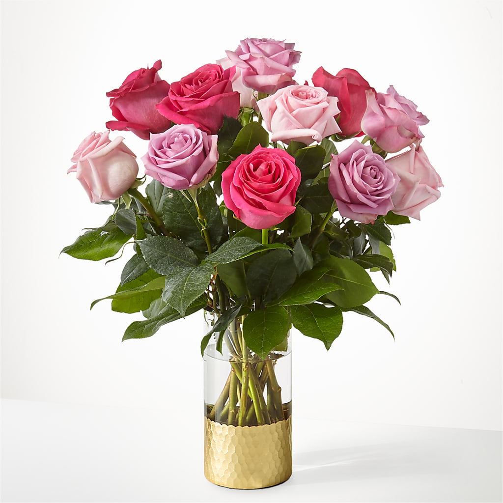 Pure Beauty Mixed Roses – Simply Flowers, Los Angeles CA