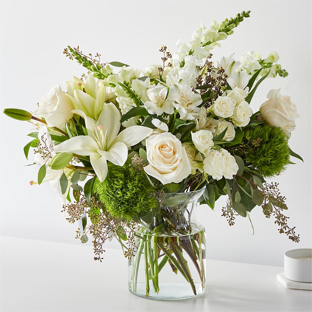 Fresh Linen Bouquet – Simply Flowers, Los Angeles CA