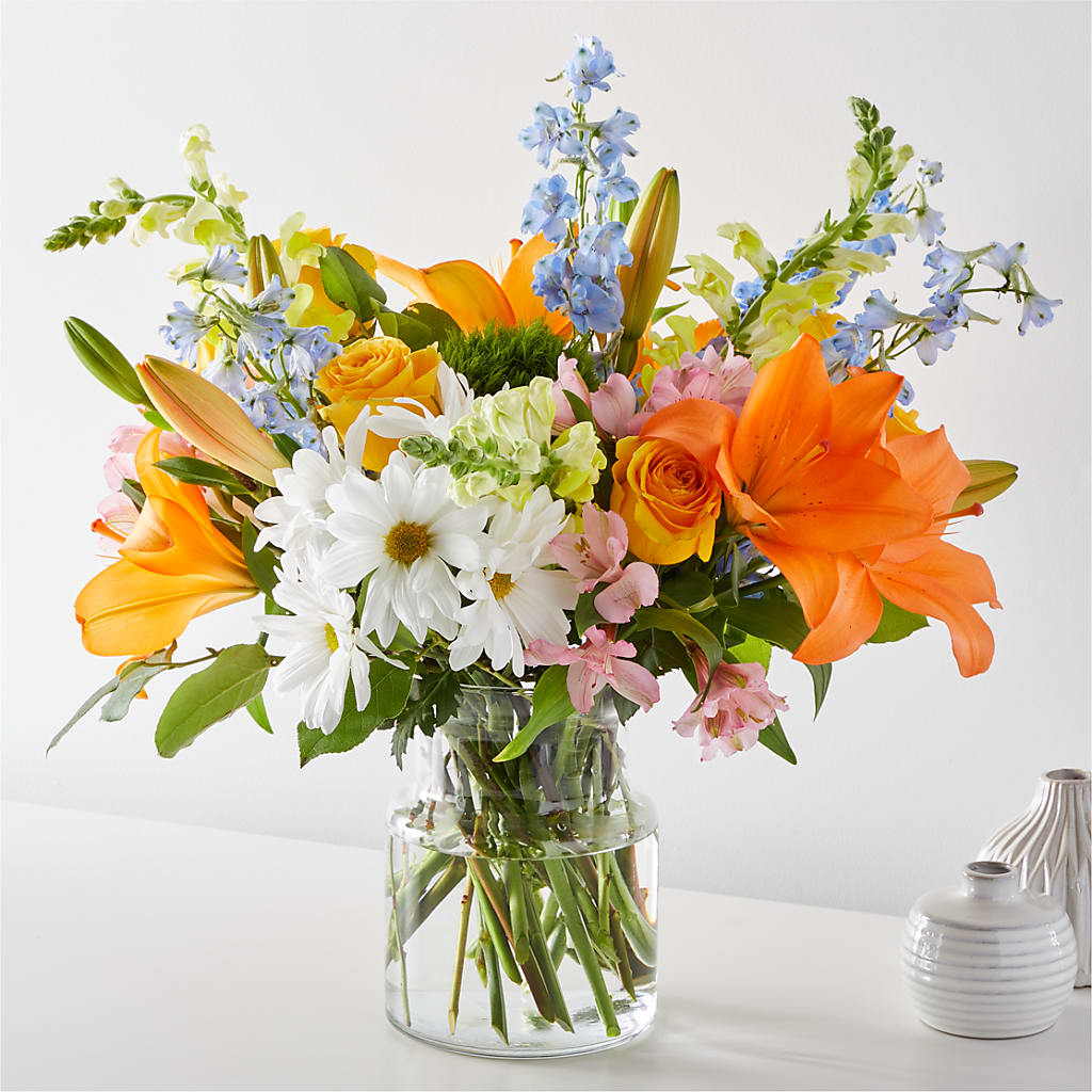Sun Salutation Bouquet – Simply Flowers, Los Angeles CA