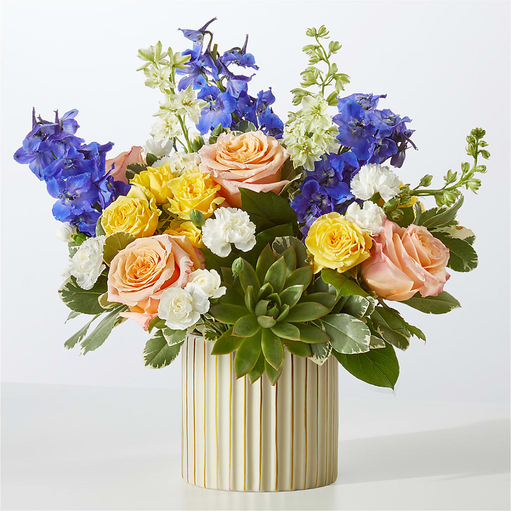 Cobalt Reverie Bouquet – Simply Flowers, Los Angeles CA