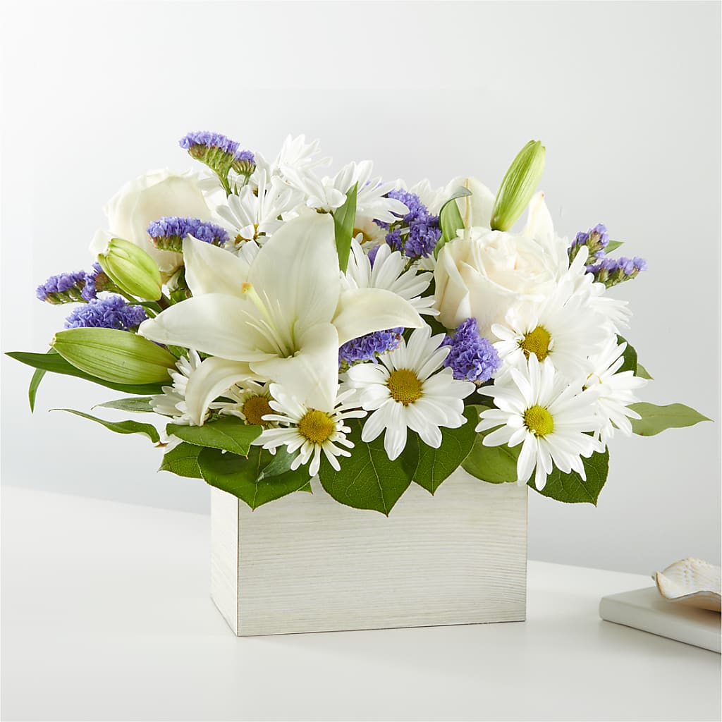 Beyond Blue Box Bouquet – Simply Flowers, Los Angeles CA