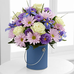 The FTD® Color Your Day With Tranquility™ Bouquet