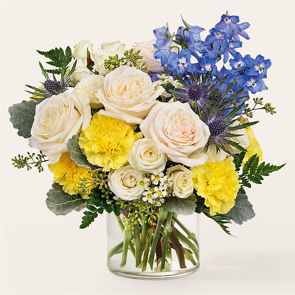 Lemon Sorbet Bouquet – Simply Flowers, Los Angeles CA