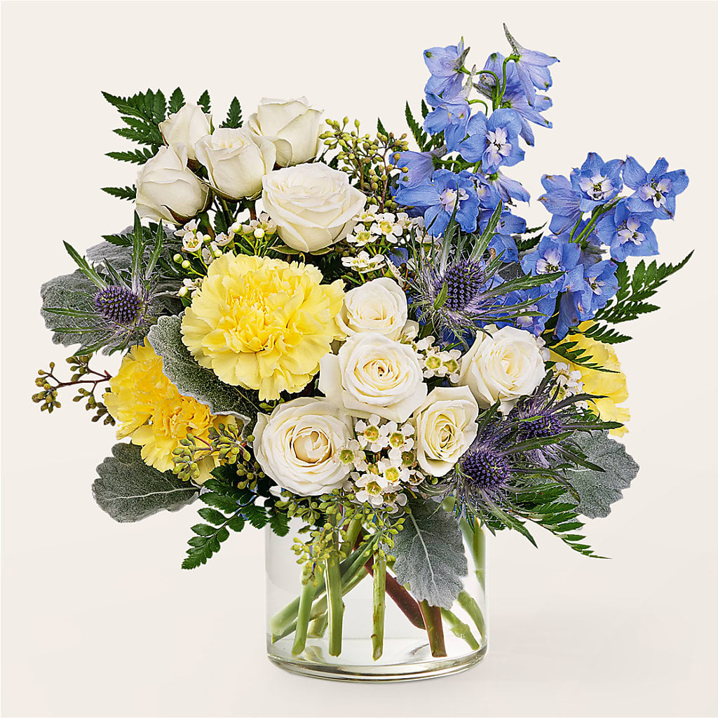 Lemon Sorbet Bouquet – Simply Flowers, Los Angeles CA