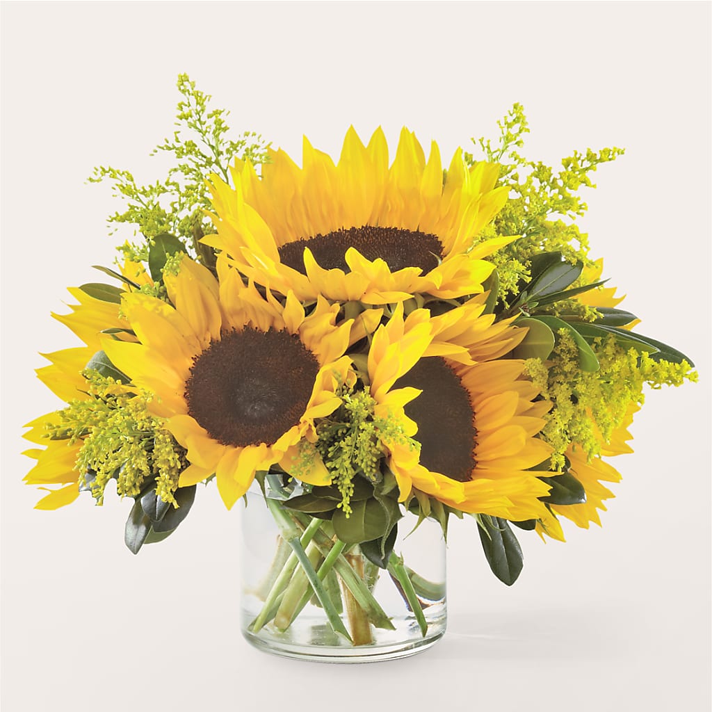 Beaming Sunflower Bouquet – Simply Flowers, Los Angeles CA