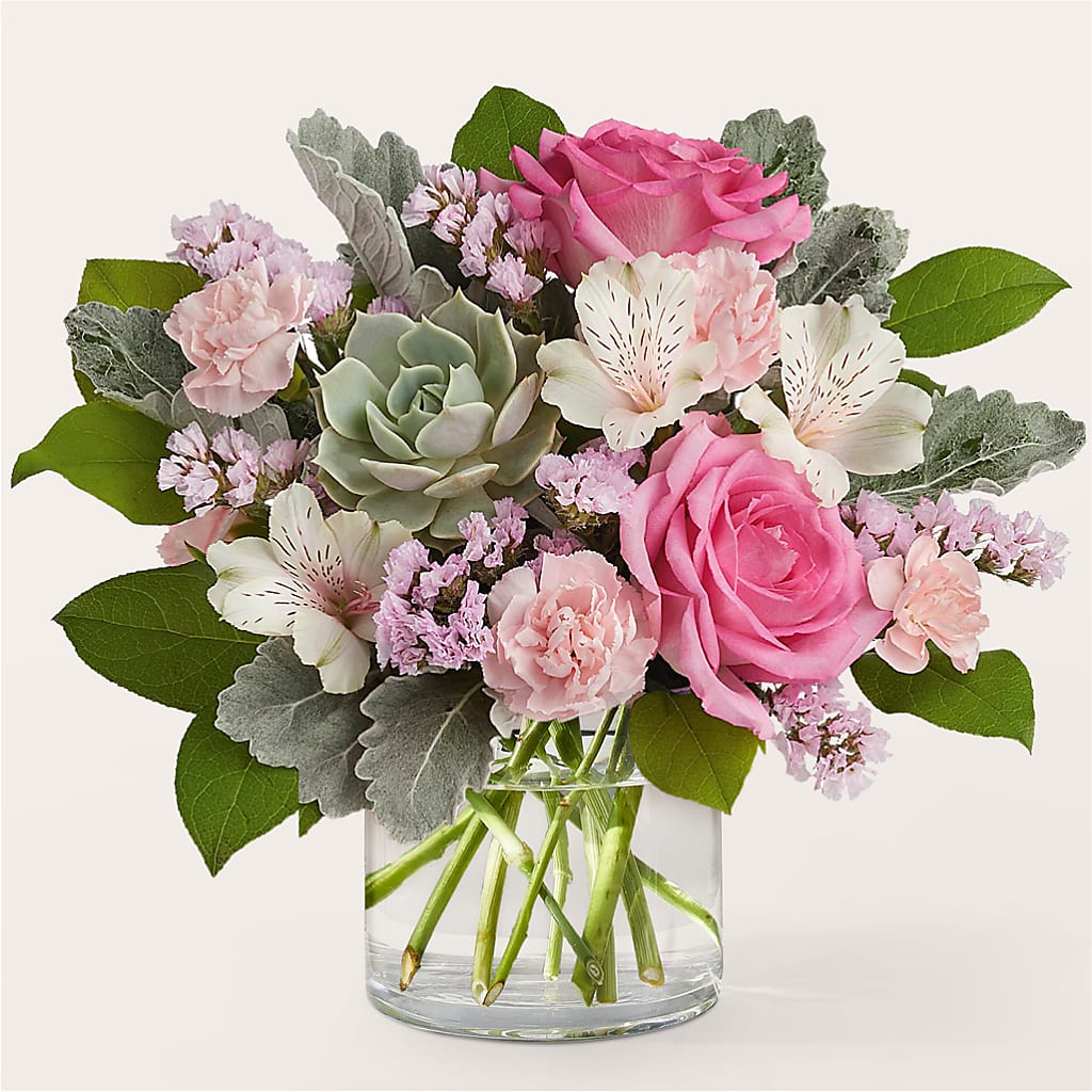 Dusty Rose Bouquet – Simply Flowers, Los Angeles CA