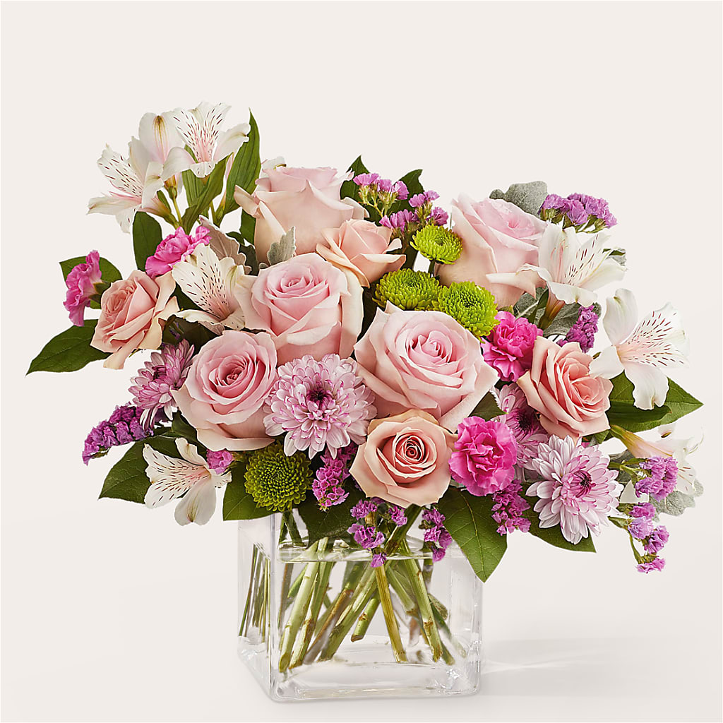 Pink Suede Bouquet – Simply Flowers, Los Angeles CA