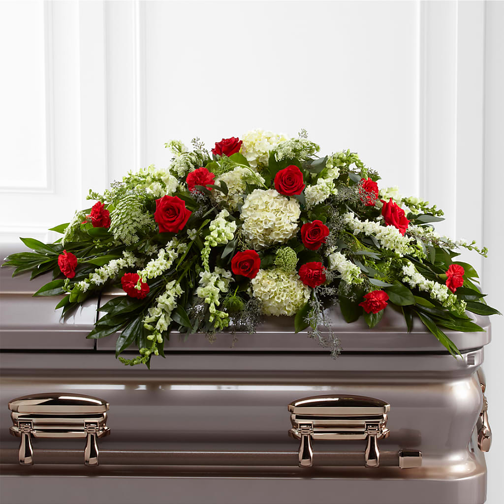 Sincerity Casket Spray – Simply Flowers, Los Angeles CA