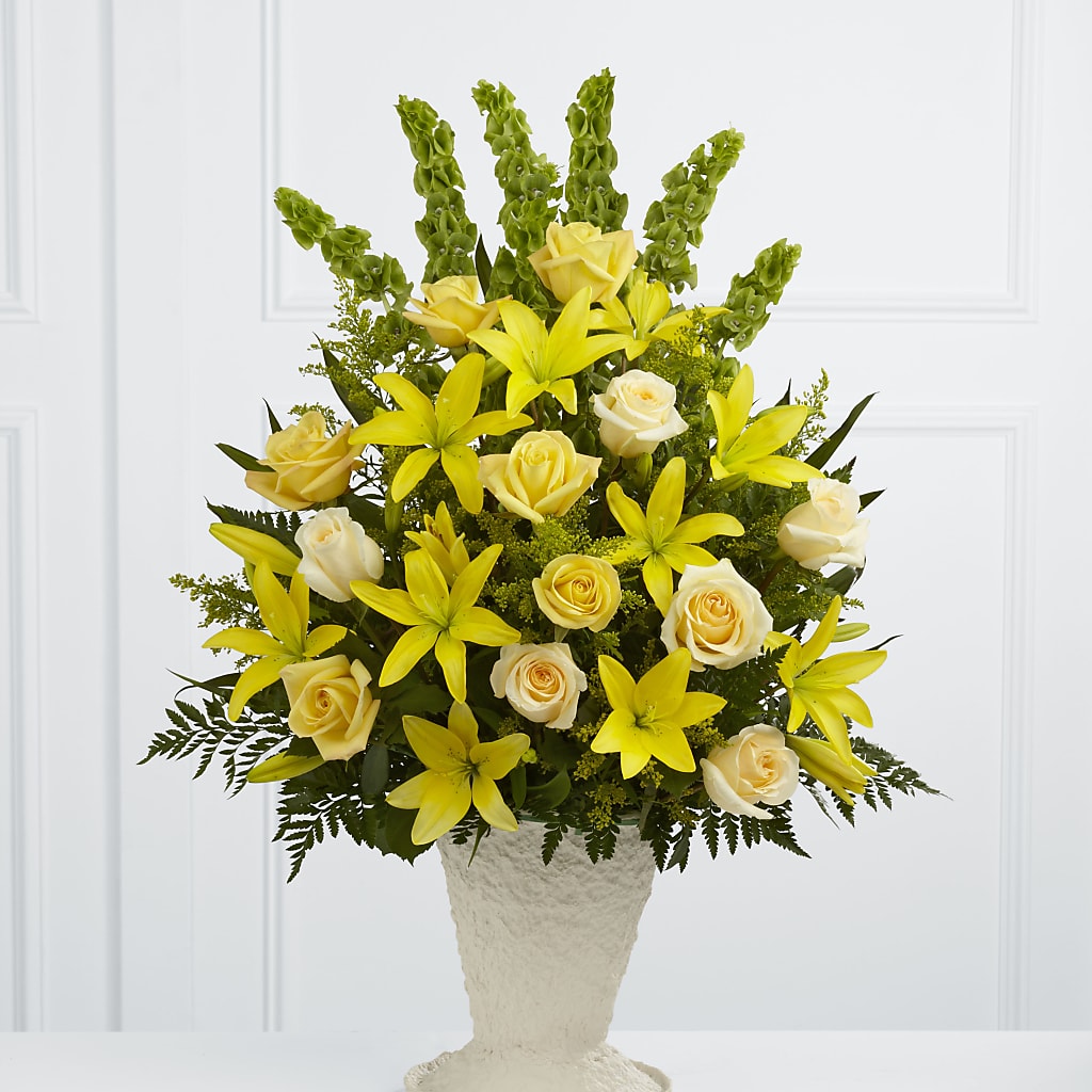 Golden Memories Arrangement – Simply Flowers, Los Angeles CA