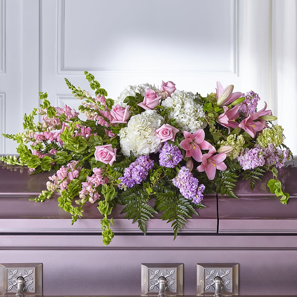 Life's Gratitude Casket Spray – Simply Flowers, Los Angeles CA