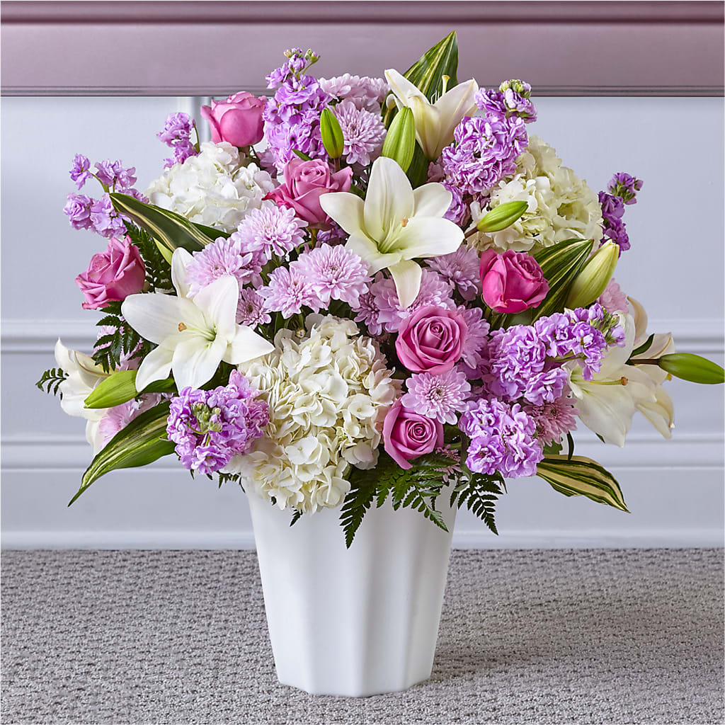 Heaven Sent Floor Basket – Simply Flowers, Los Angeles CA