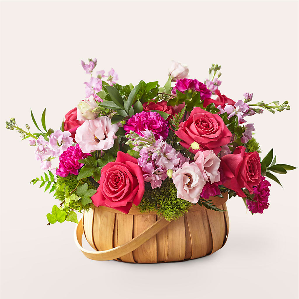 Radiance in Bloom Basket – Simply Flowers, Los Angeles CA