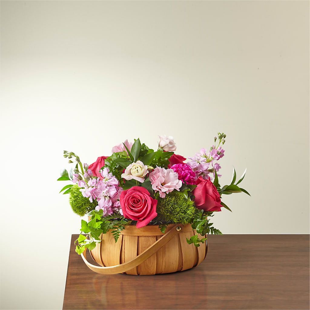 Radiance in Bloom Basket – Simply Flowers, Los Angeles CA