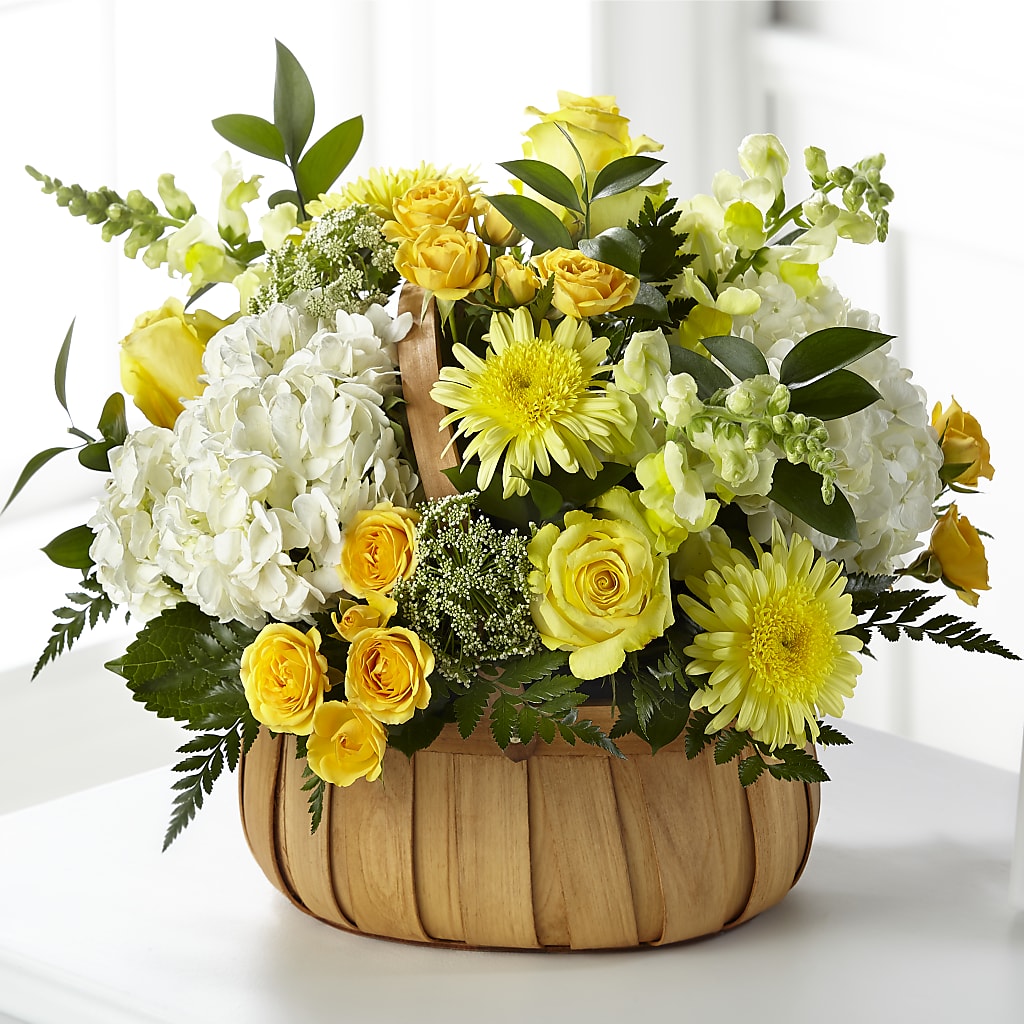Rustic Remembrance Basket – Simply Flowers, Los Angeles CA