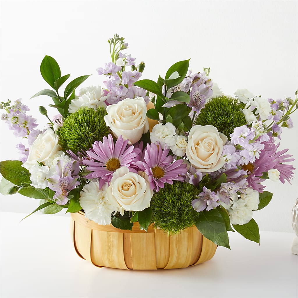 Peace & Love Basket – Simply Flowers, Los Angeles CA