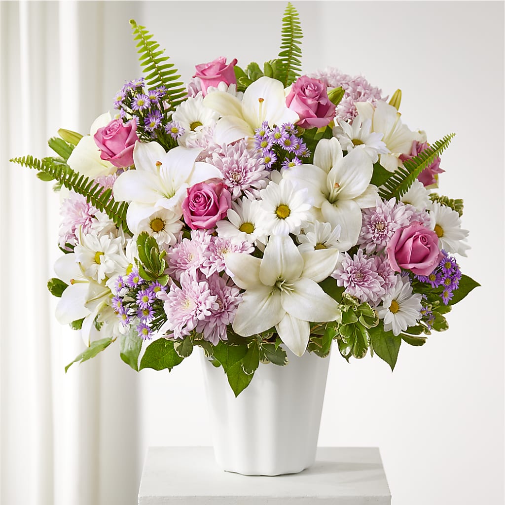 Warmest Thoughts Tabletop Basket – Simply Flowers, Los Angeles CA