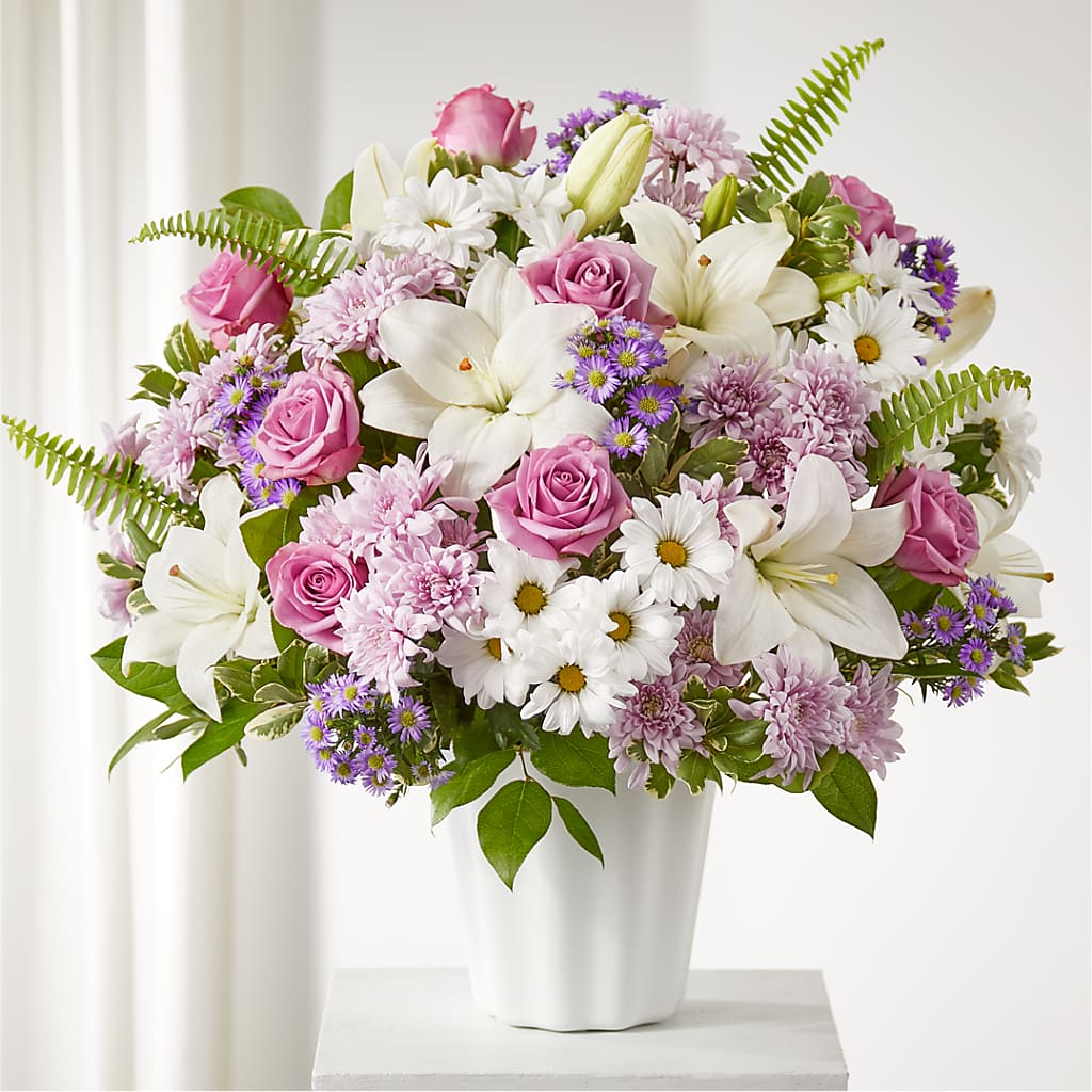 Warmest Thoughts Tabletop Basket – Simply Flowers, Los Angeles CA