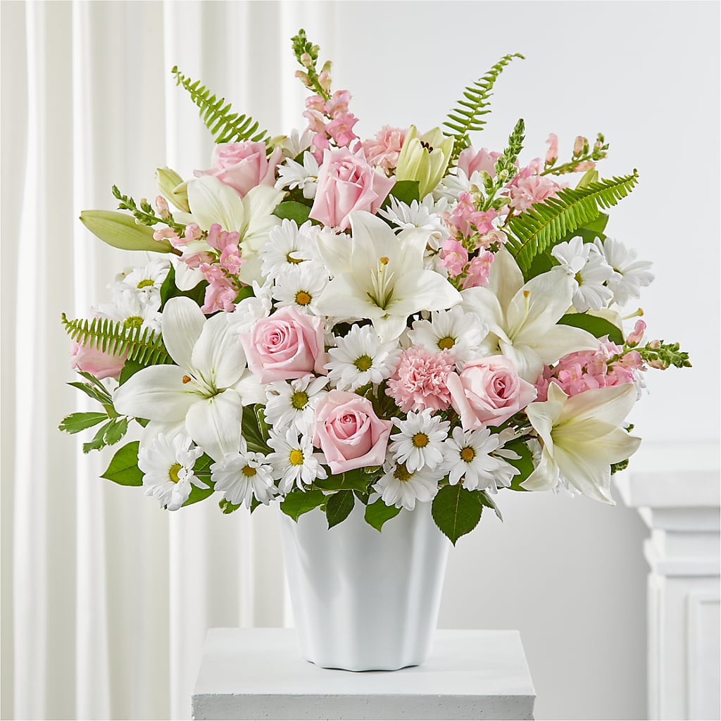 Soft Touch Tabletop Basket – Simply Flowers, Los Angeles CA