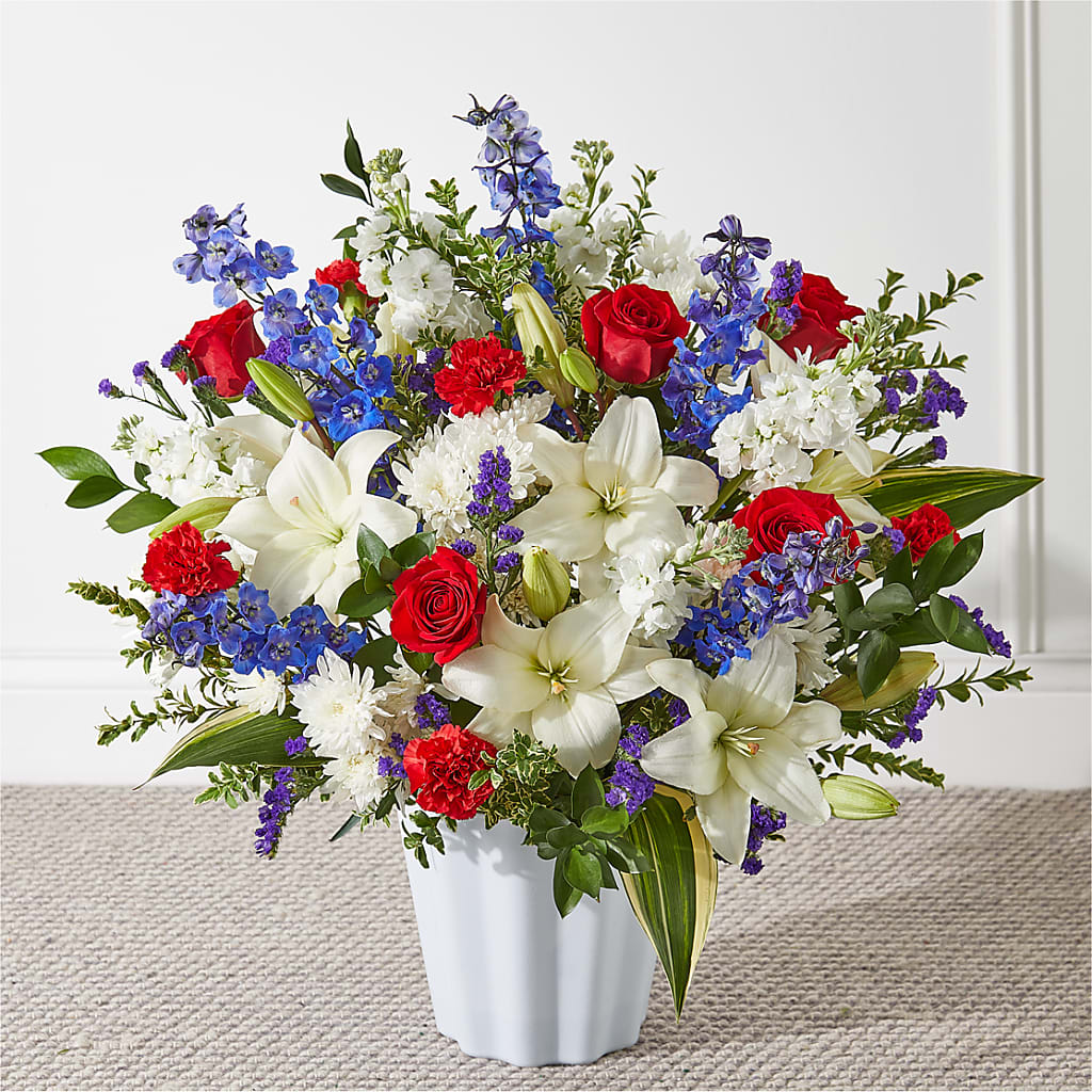 Consoled Floor Basket – Simply Flowers, Los Angeles CA