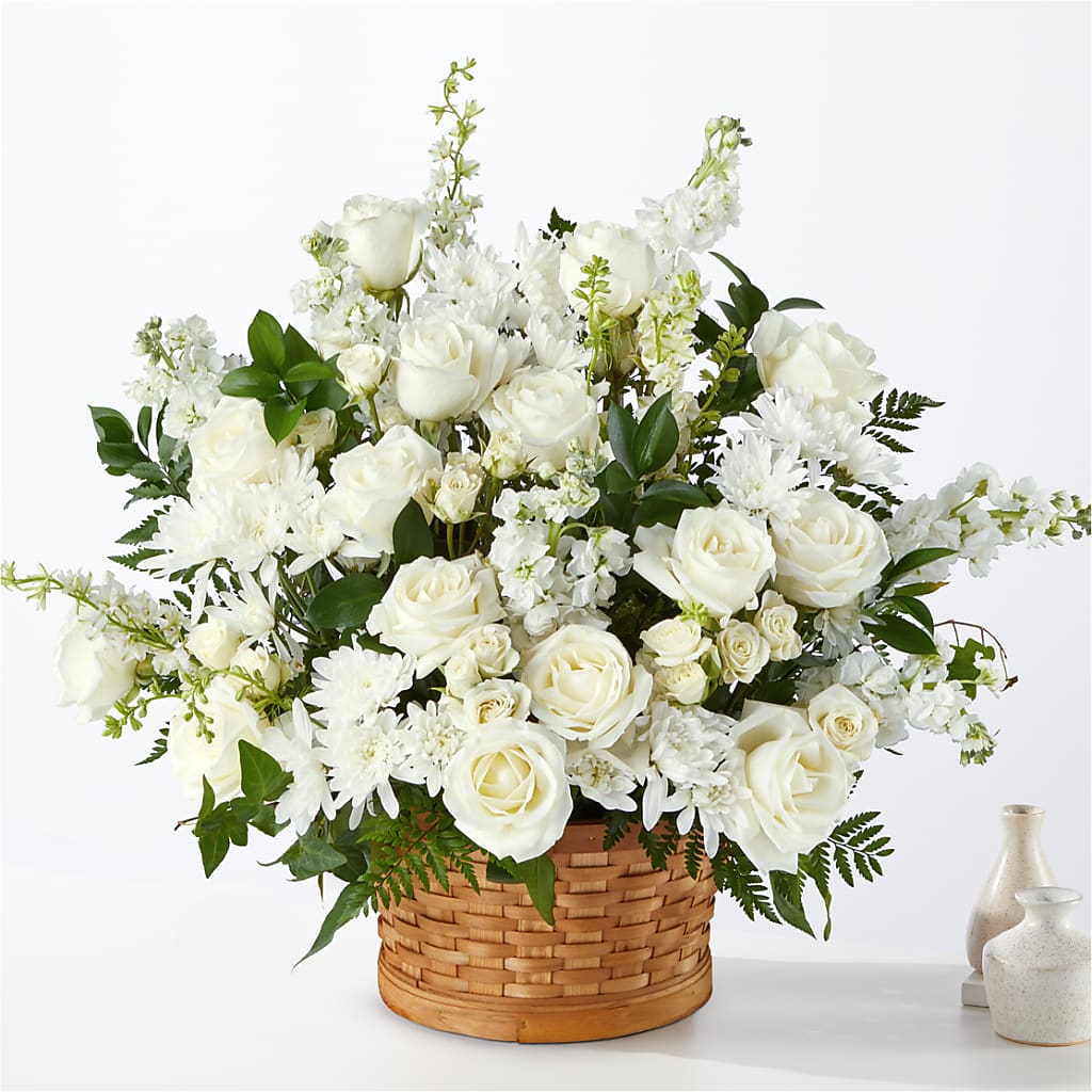 Heartfelt Condolences Arrangement – Simply Flowers, Los Angeles CA