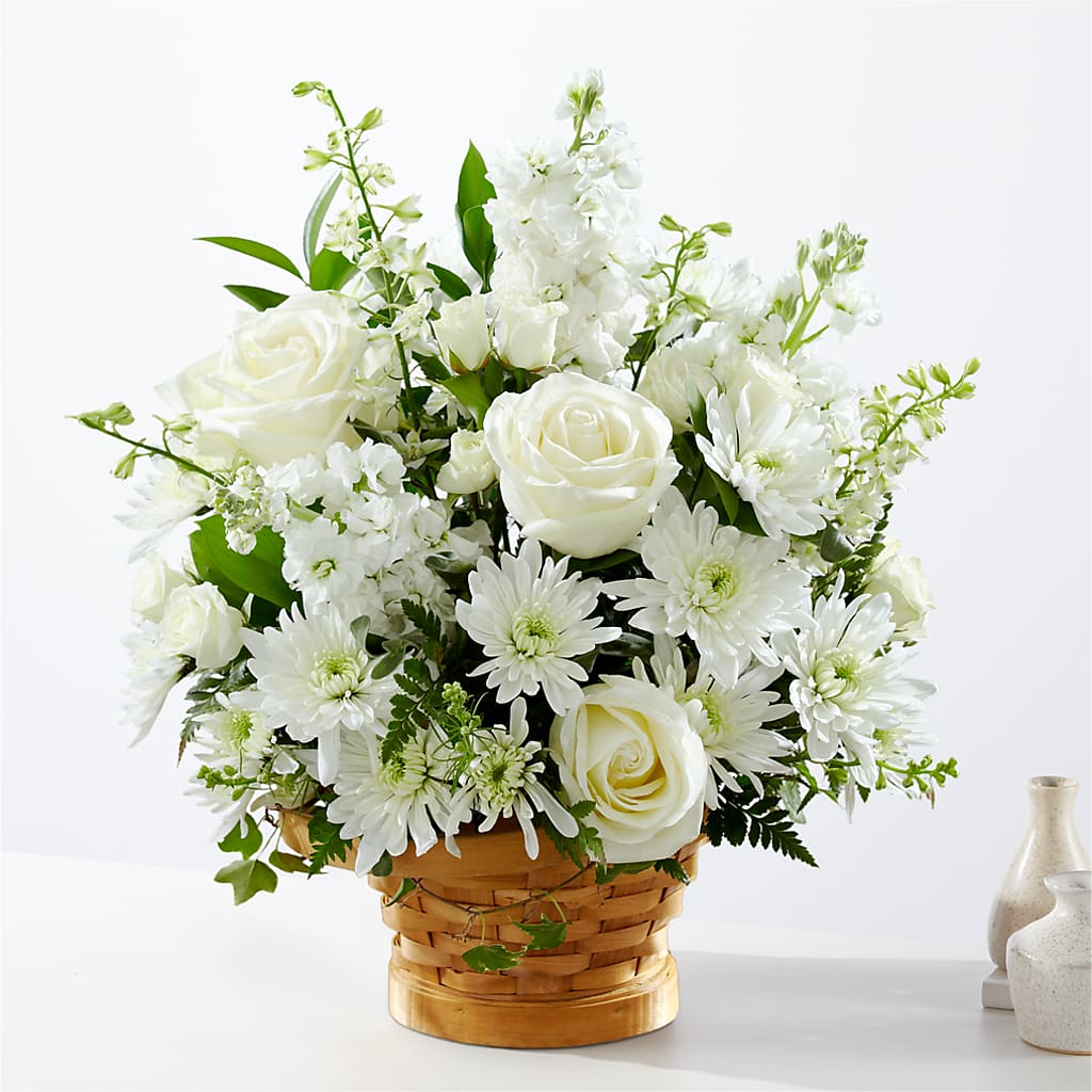 Heartfelt Condolences Arrangement – Simply Flowers, Los Angeles CA