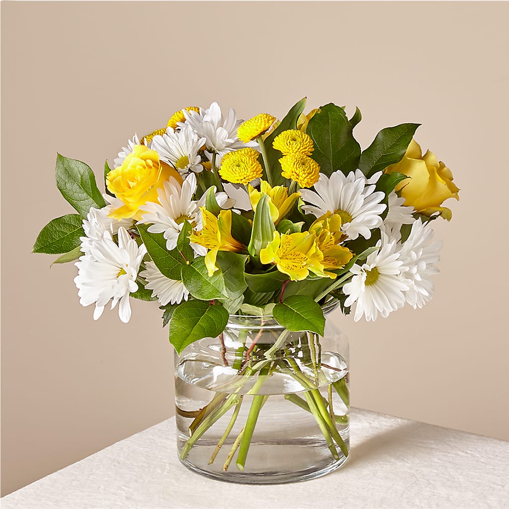 Sunny Sentiments Bouquet – Simply Flowers, Los Angeles CA