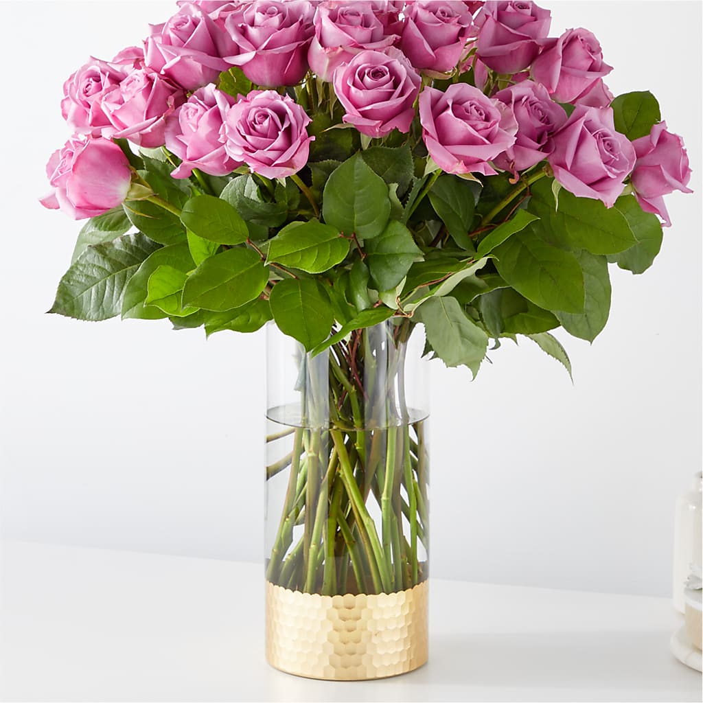 Secret Admirer Lavender Rose Bouquet – Simply Flowers, Los Angeles CA