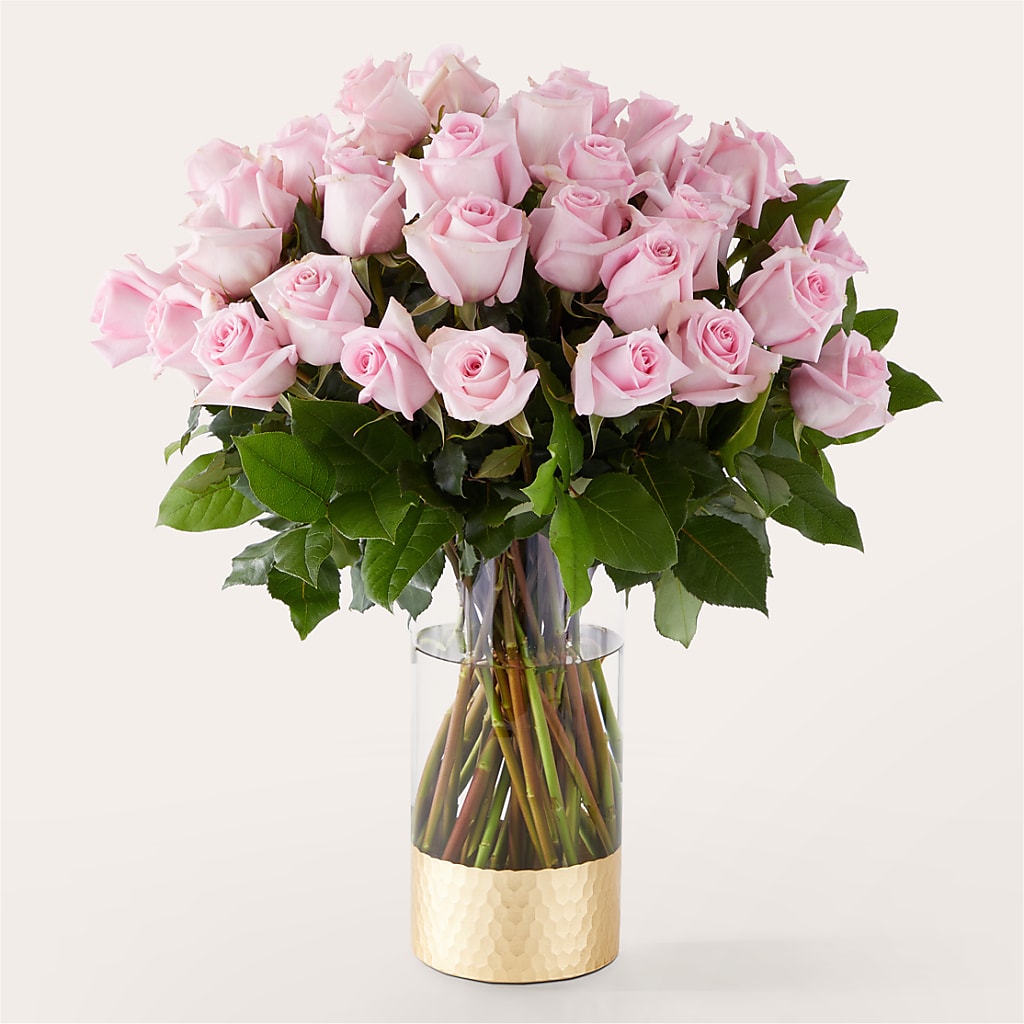 Picture Perfect Pink Rose Bouquet – Simply Flowers, Los Angeles CA