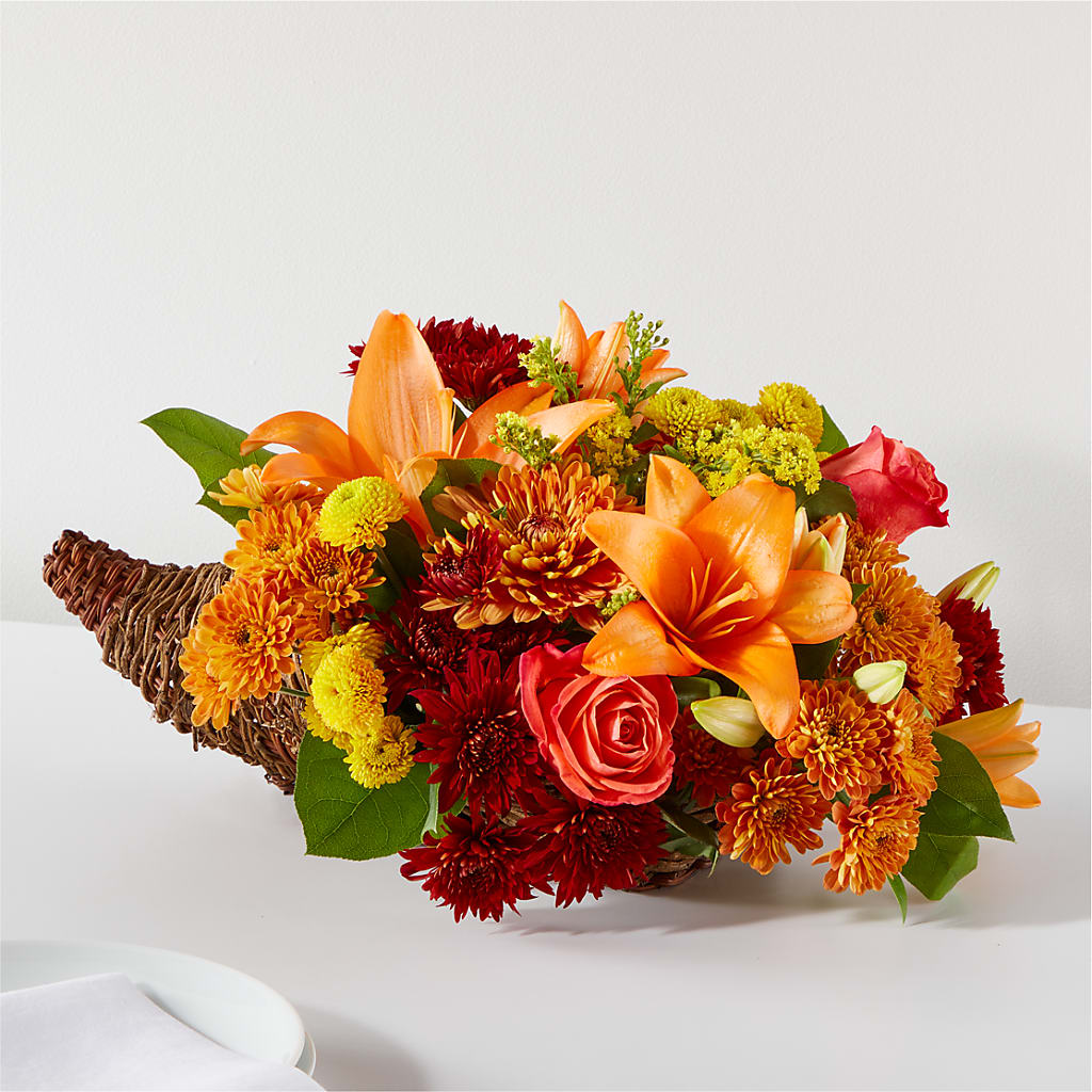 Bouquet of Blessings Cornucopia – Simply Flowers, Los Angeles CA