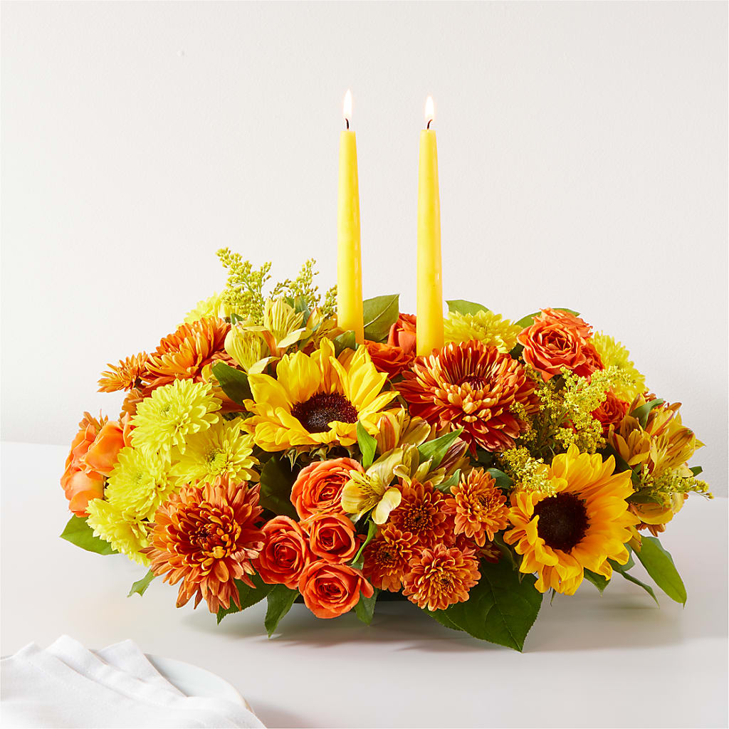 Autumn Harmony Centerpiece – Simply Flowers, Los Angeles CA