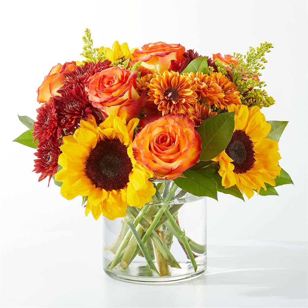 Flannel Scarf Bouquet – Simply Flowers, Los Angeles CA