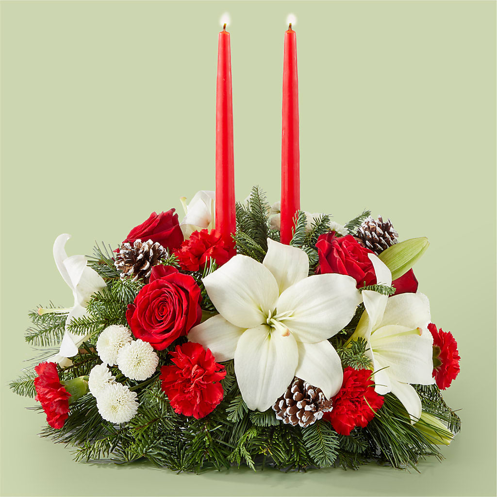 Seasonal Festivities Centerpiece – Simply Flowers, Los Angeles CA