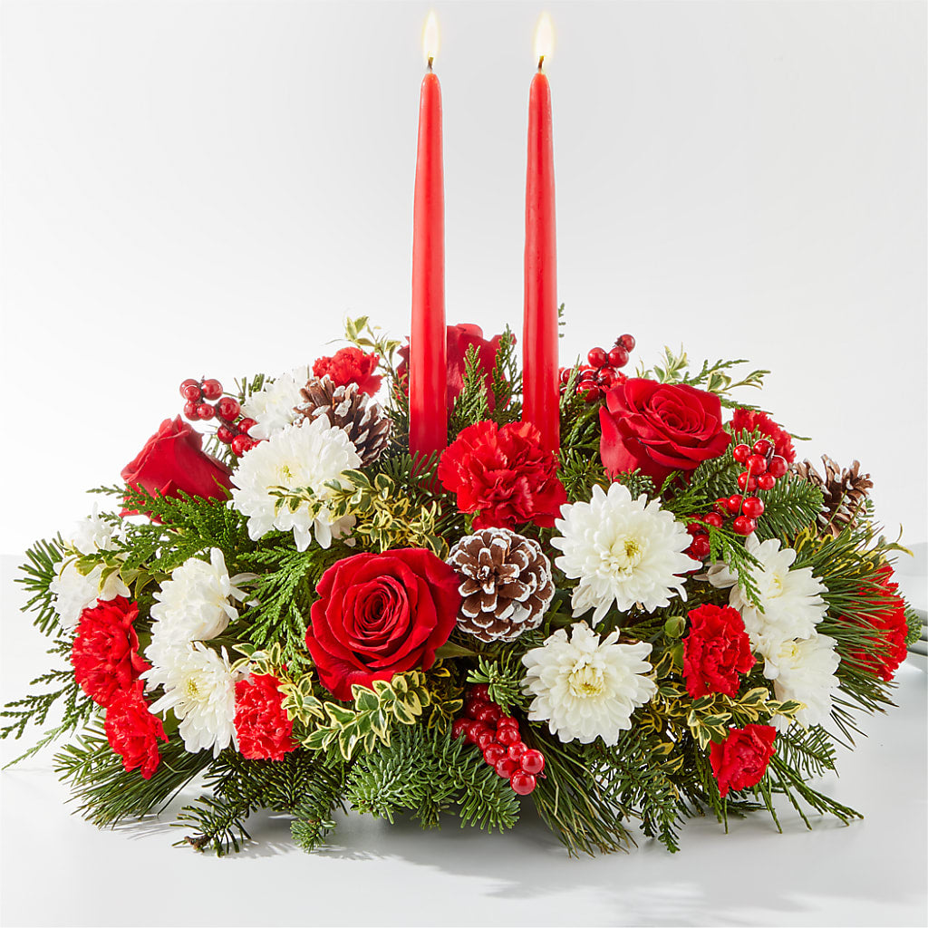 Holiday Soiree Centerpiece – Simply Flowers, Los Angeles CA