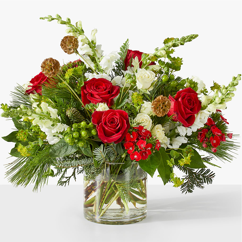 Deck the Halls Bouquet – Simply Flowers, Los Angeles CA