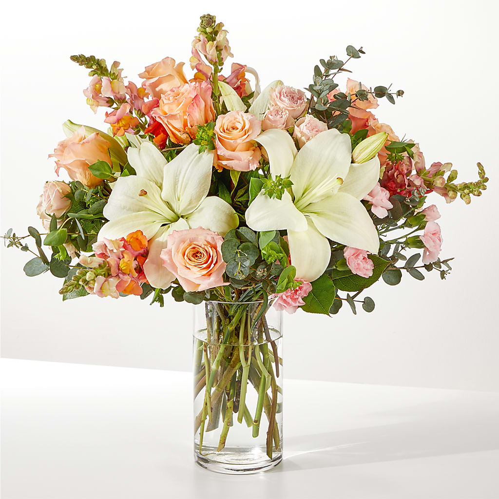 Grapefruit Splash Bouquet – Simply Flowers, Los Angeles CA