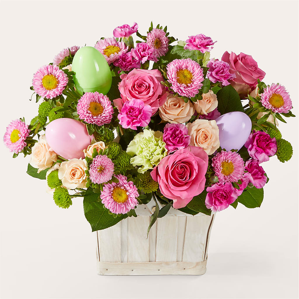 Get Eggcited Basket – Simply Flowers, Los Angeles CA