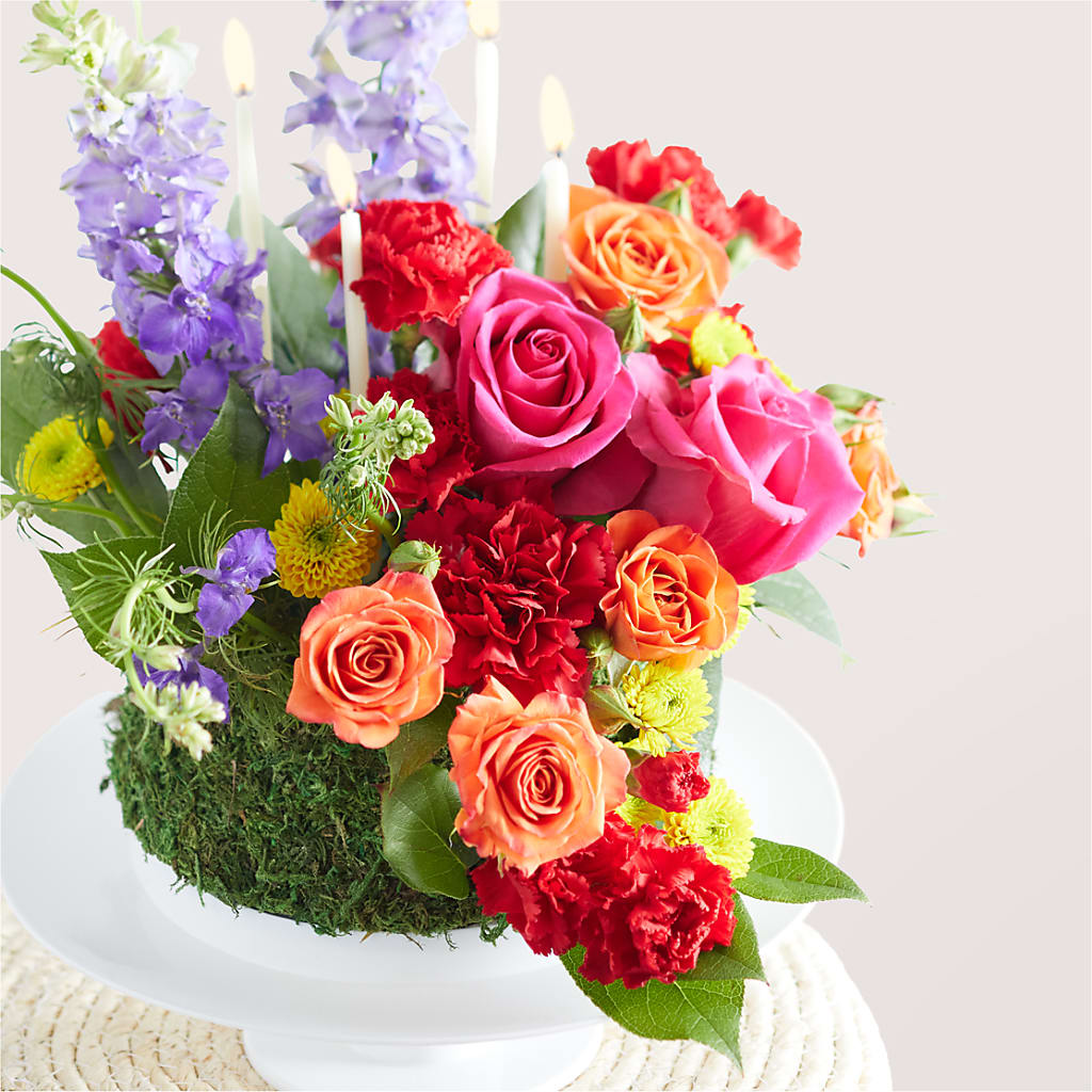 Best Year Yet Floral Cake – Simply Flowers, Los Angeles CA