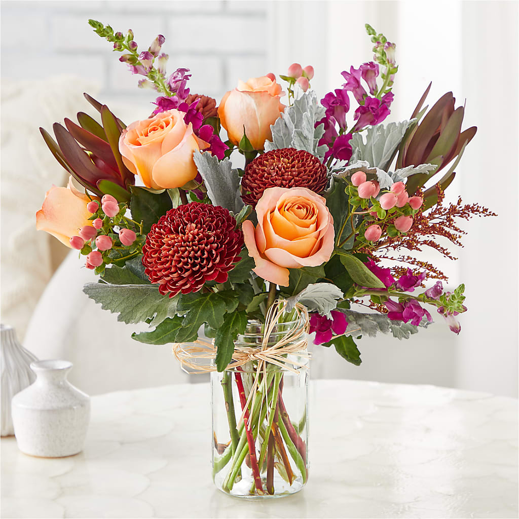 Moody Hues Bouquet – Simply Flowers, Los Angeles CA