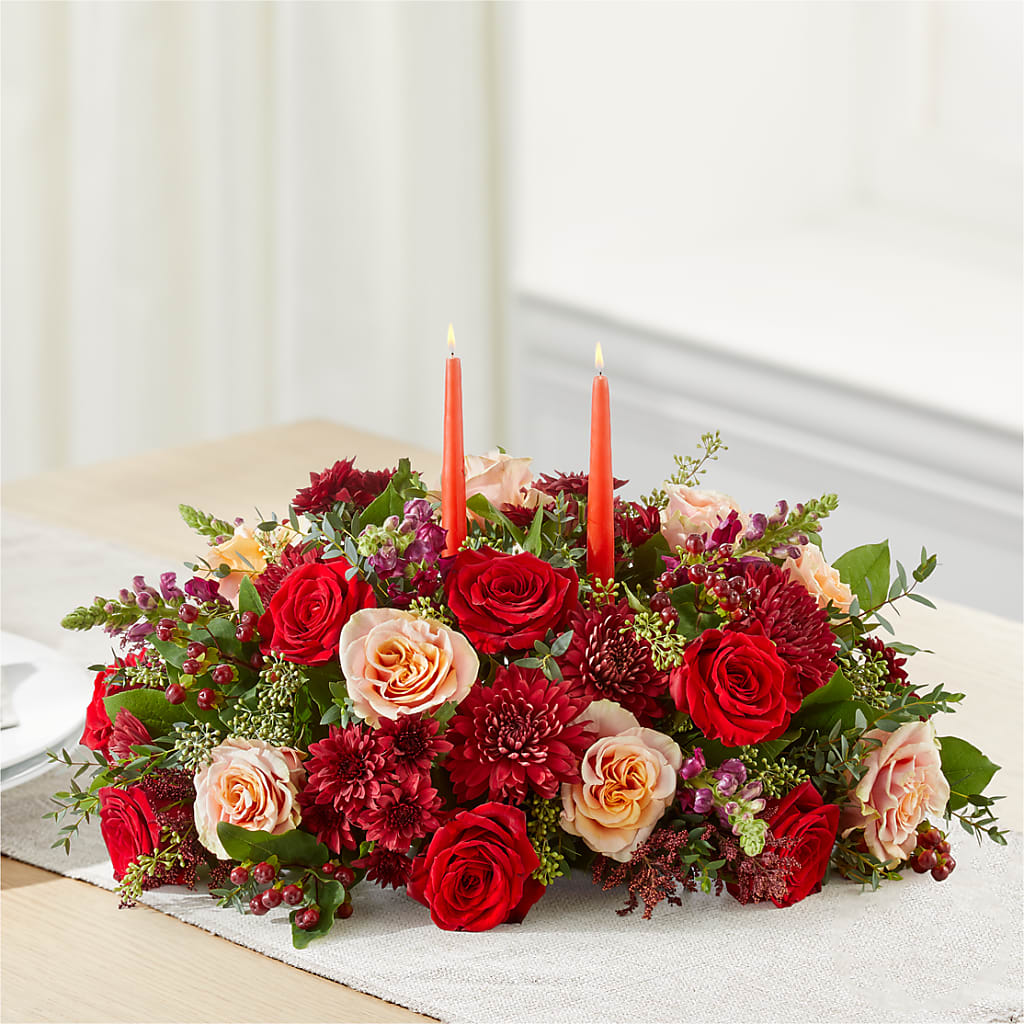 Most Thankful Centerpiece – Simply Flowers, Los Angeles CA