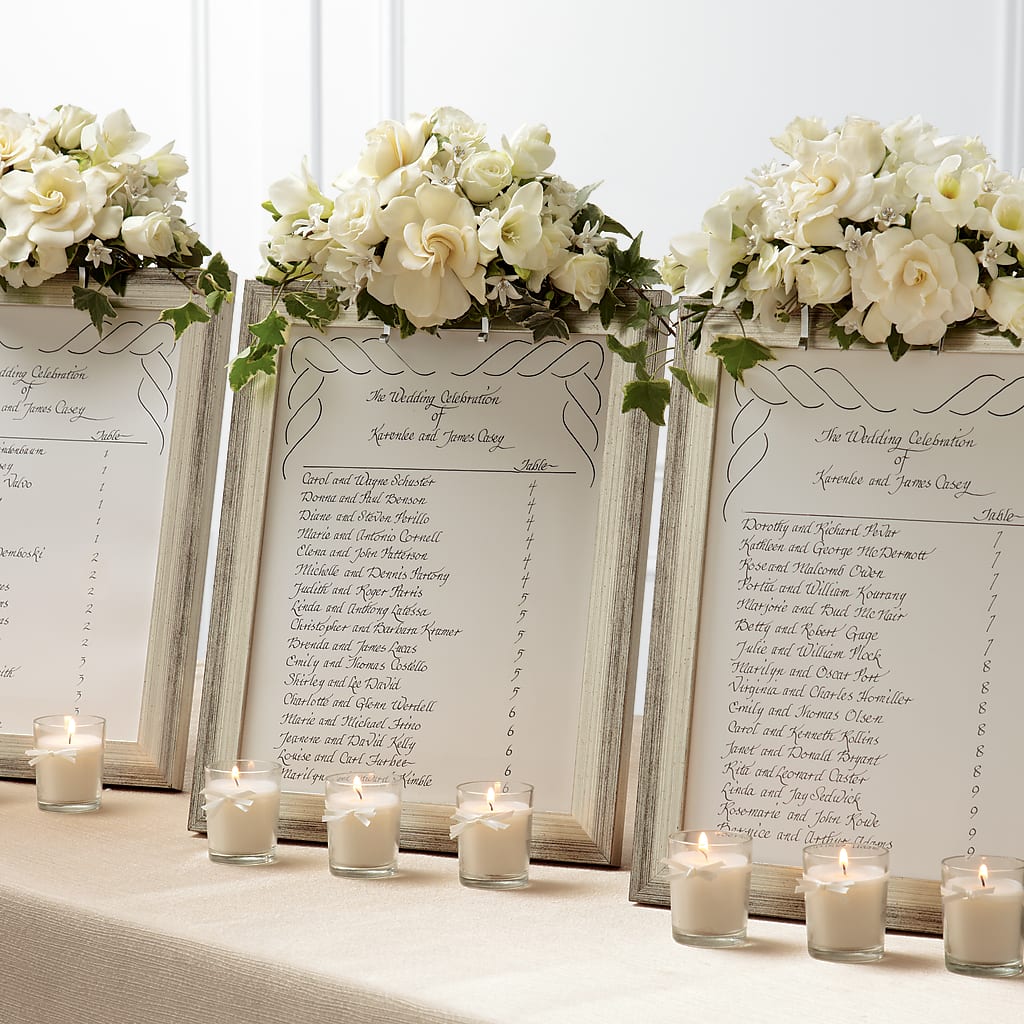 Colonnade Frame Décor – Simply Flowers, Los Angeles CA