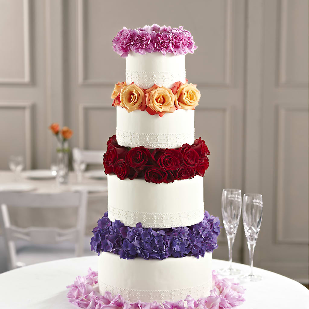 Infinite Love Cake Décor – Simply Flowers, Los Angeles CA