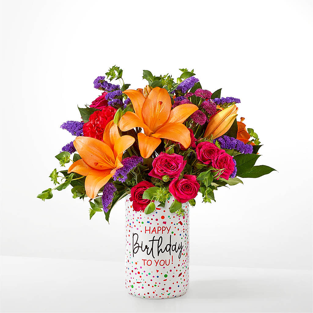 Birthday Palooza Bouquet –  Simply Flowers, Los Angeles CA